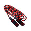 Скакалка скоростная в оплетке PRCTZ BEADED PLASTIC JUMP ROPE, 275 см. - фото № 2