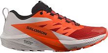 Кроссовки мужские SALOMON SENSE RIDE 5 (Lunar Rock/Shoran/Fiery Red)