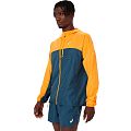 Ветровка мужская ASICS FUJITRAIL PACKABLE JACKET (Fellow Yellow/Magnetic Blue) - фото № 2