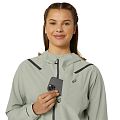 Куртка женская ASICS ACCELERATE WATERPROOF 2.0 JACKET (Olive Grey) - фото № 3