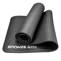Коврик для фитнеса BRONZE GYM,173x61x1,5см. - фото № 1