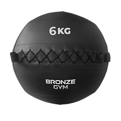 Мяч набивной BRONZE GYM, 6 кг.