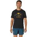 Футболка мужская ASICS FUJITRAIL LOGO SS TOP (Performance Black) - фото № 1