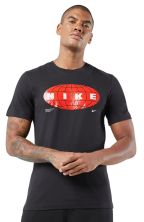 Футболка мужская Nike Dri-FIT Graphic Tee (черный, красный)